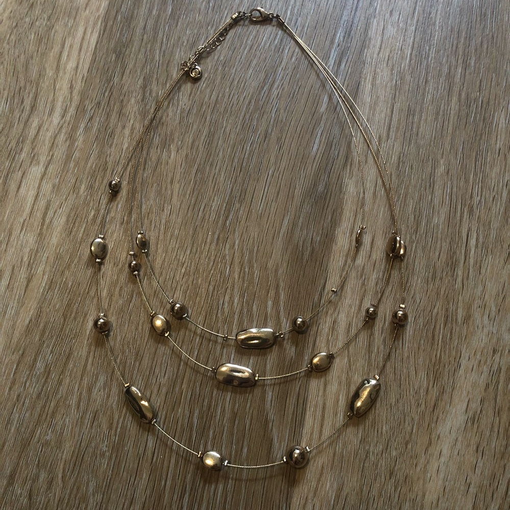 Three layered necklaces